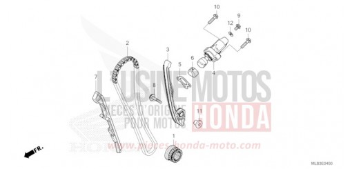 CHAINE A CAMES/TENDEUR CB750AP de 2024